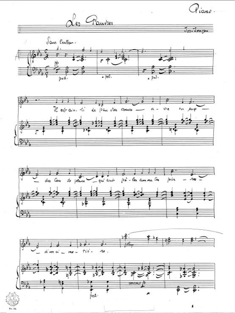 Joseph Jongen: Les Pauvres